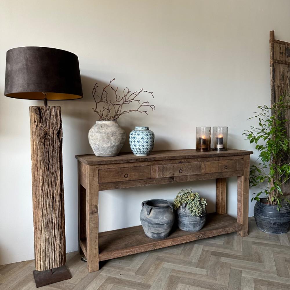 Wandtafel robuust hout